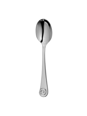 Ammonite Bright Dessert Spoon