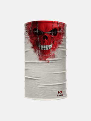 Red Skull Neck Gaiter