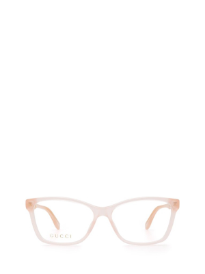 Gucci Eyewear Rectangular Frame Glasses