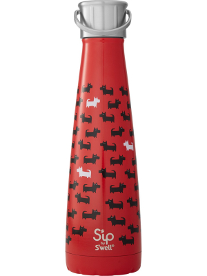 S'ip By S'well Vacuum Insulated Stainless Steel Water Bottle 15oz - Savvy Scotties