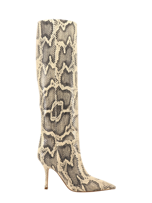 Paris Texas Mama Embossed Knee-high Boots