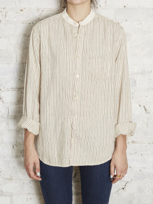 Natural/brown Power Macao Stripe Shirt