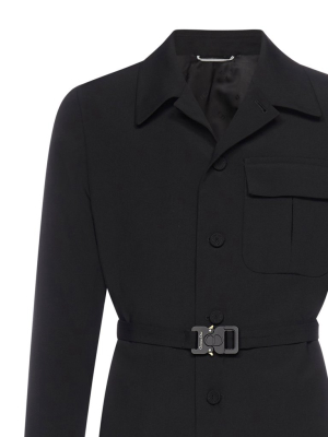 Dior Single-breasted Belted Coat