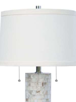 Mother Of Pearl Lamp