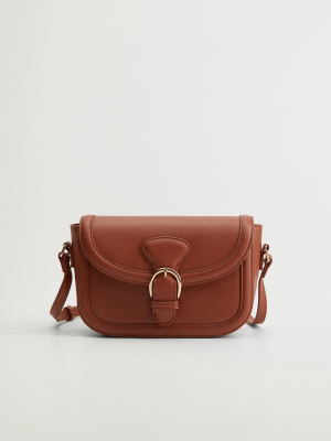 Buckled Flap Bag