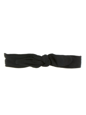 Kickee Pants Bow Headband - Midnight