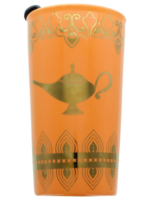 Seven20 Disney Aladdin Make A Wish 16oz Ceramic Tumbler W/ Lid