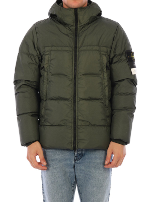 Stone Island Hooded Down Jacket