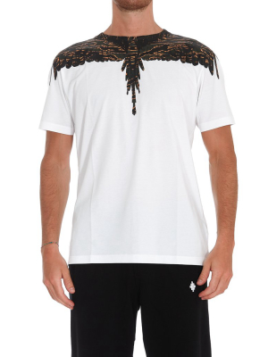 Marcelo Burlon County Of Milan Wings Print T-shirt