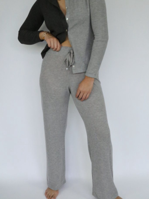 Sweater Cropped Flare Sweatpant