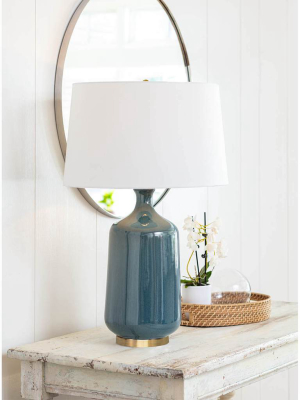 Glace Ceramic Table Lamp (blue)