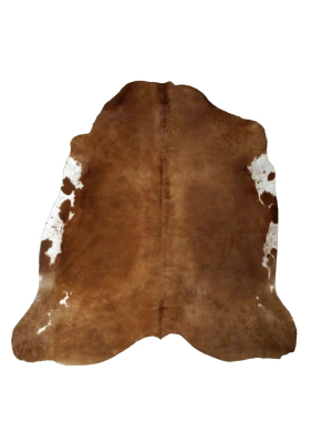 Medium Brown White Flanks Cowhide Rug Design By Bd Hides