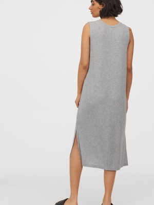 Sleeveless Jersey Dress