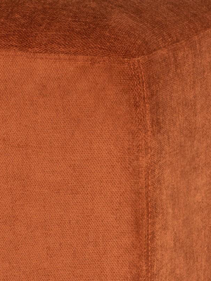 Nuevo Lilou Modular Ottoman - Terra Cotta