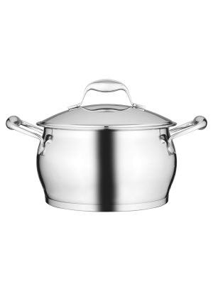 Berghoff Essentials 8" 18/10 Ss Covered Steamer 4.1 Qt, Zeno