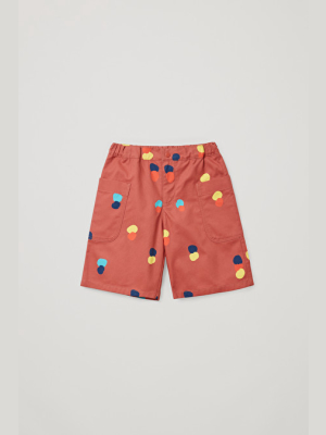 Organic Cotton Printed Shorts