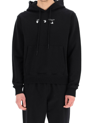 Off-white Bolt Arrow Print Hoodie