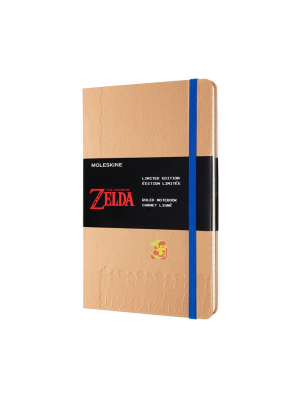 Moleskine Zelda Moving Link Limited Edition Large Ruled Hard Cover Notebook