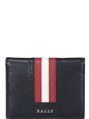 Bally Talder Logo Embossed Card Holder