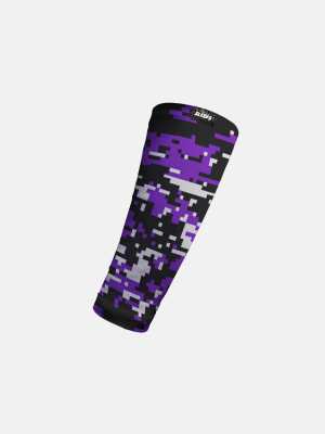 Digi Black Gray Purple Forearm Compression Sleeve