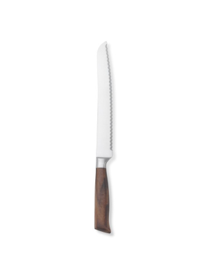 Royale Elite Walnut Bread Knife, 9"