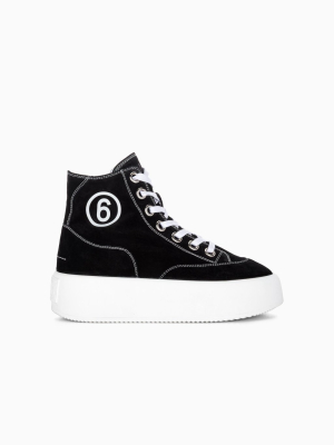 Mm6 Maison Margiela Platform High-top Sneakers