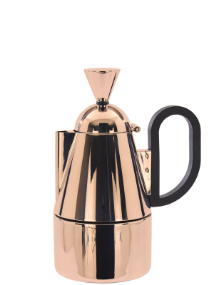 Brew Stove Top Espresso Maker: Copper