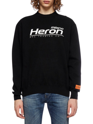 Heron Preston Logo Print Sweatshirt