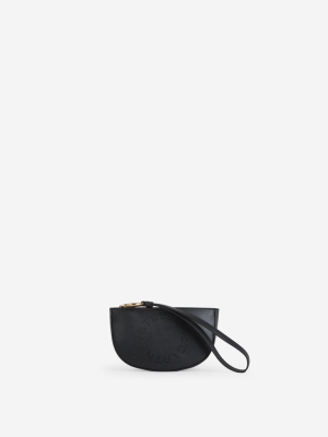 Stella Mccartney Marlee Logo Detail Clutch Bag