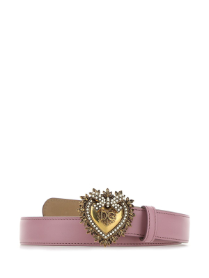 Dolce & Gabbana Embellished Buckle Belt