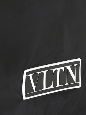 Valentino Vltn Logo Detail Swim Shorts