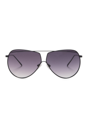 Maeve - Black + Grey Sunglasses