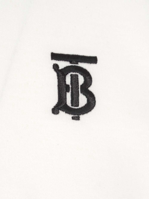 Burberry Monogram Embroidered T-shirt