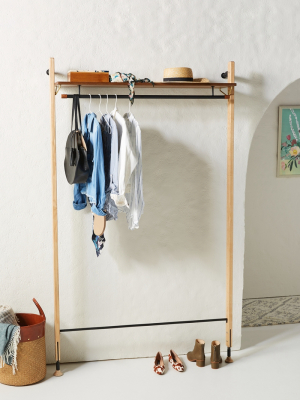 Theo Wall-mounted Clothing Rack