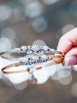 Sand Dollar Medley Bangle Bracelet