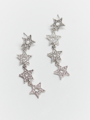 Star Statement Drop Earring