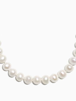 Effy Cultured Fresh Water Pearl Necklace With Sterling Silver Clasp