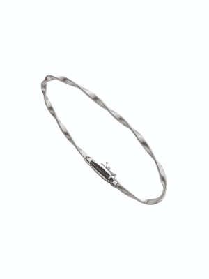 Marco Bicego® Marrakech Collection 18k White Gold Stackable Bangle