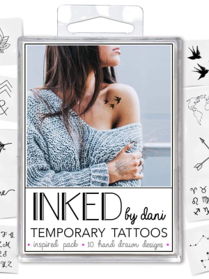 Inked By Dani Temporary Tattoos | Inspired Pack