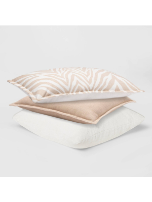 Linen And Animal Print Toss Throw Collection - Threshold™