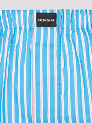 Balenciaga Striped Boxer Shorts