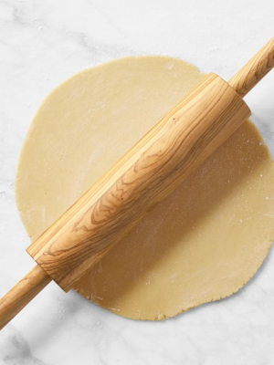 Williams Sonoma Barrel Olivewood Rolling Pin