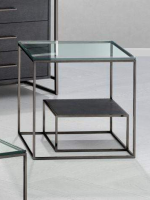 Eichholtz Durand Side Table - Silver