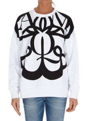 Alexander Mcqueen Graphic Print Sweatshirt