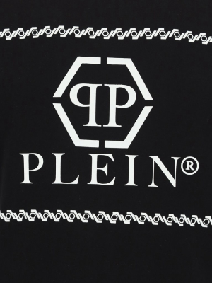 Philipp Plein Logo Print Crew-neck T-shirt