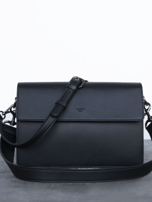 Hamilton Shoulder Bag [signet] - Black