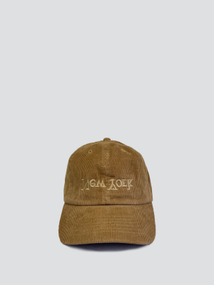 Brown Corduroy New York Hat