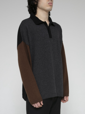Polo Collar Sweater