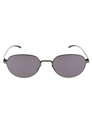 Mykita X Maison Margiela Oval Frame Sunglasses