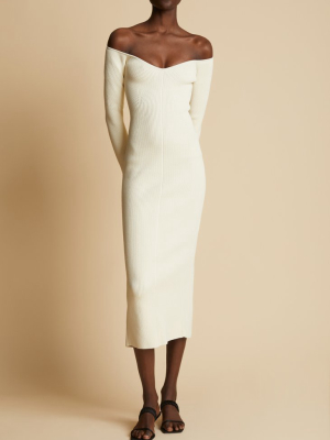 The Pia Dress In Ivory